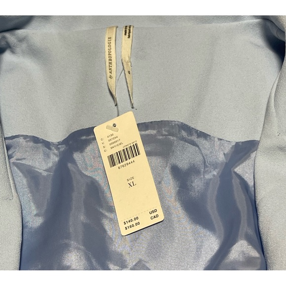 Anthropologie Sleeveless Vest Mini Dress Baby Blue NWT Size XL - Picture 6 of 11